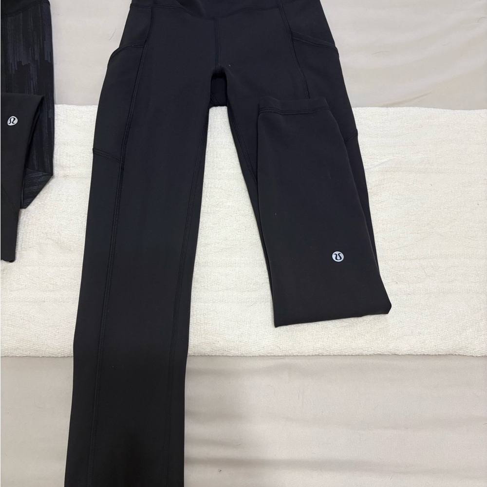 Lululemon Athletica Black Straight Leg Pants